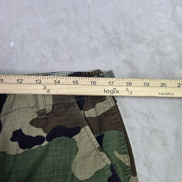 Vintage Military Cargo Pants Mens Medium Long Trousers Weather Woodland Combat - Picture 7 of 9